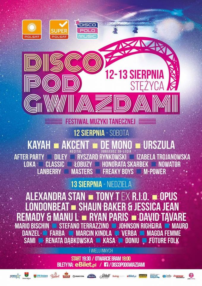 Tegoroczne "Disco pod Gwiazdami" z Magdą