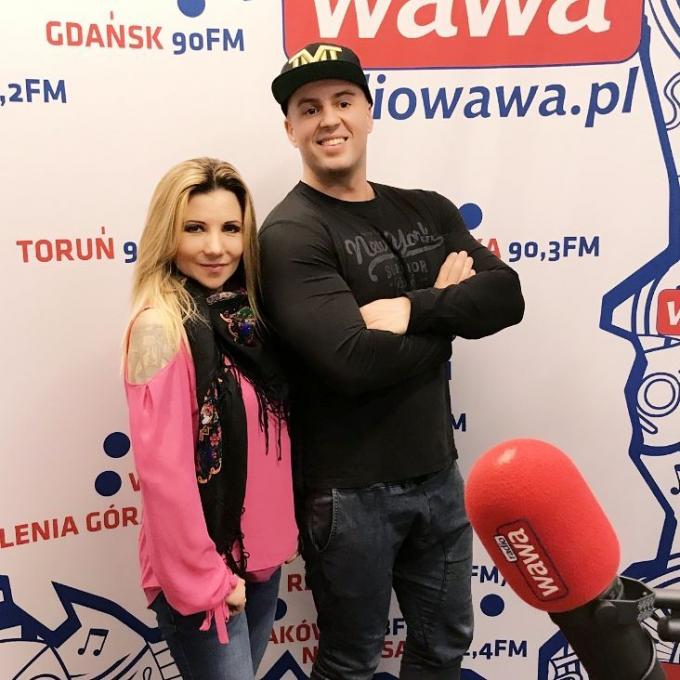 Wczorajsza wizyta Magdy Femme & Marcina Czerwińskiego w "Radiu Wawa"